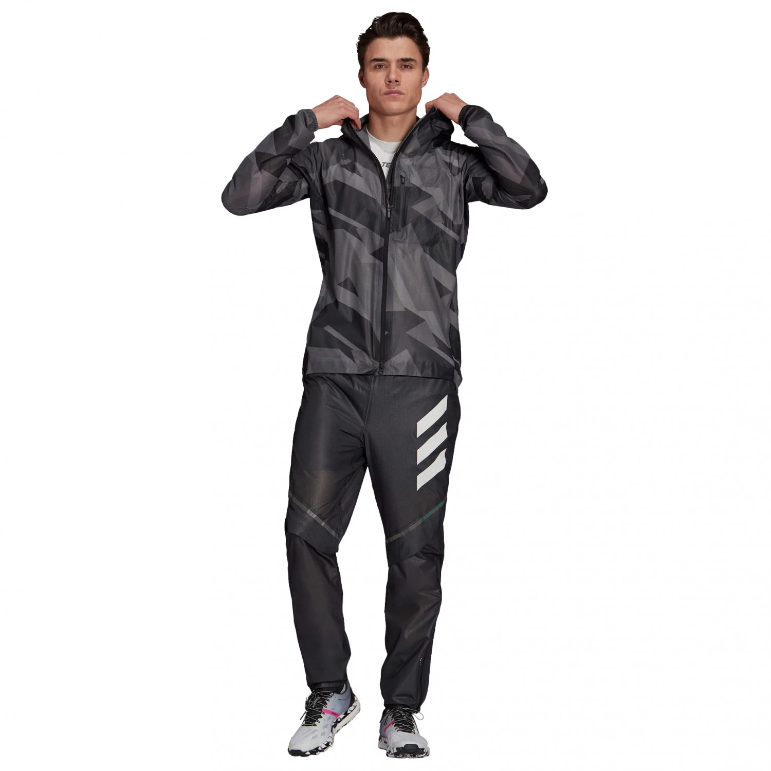 Adidas Terrex - Terrex Agravic Trailrunning 2.5L Rain Pants - Waterproof Trousers 8 Adidas Terrex - Terrex Agravic Trailrunning 2.5L Rain Pants - Waterproof Trousers - Image 6