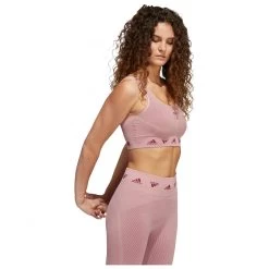 Adidas - Women's Aeroknit Training Designed4Training - Sports Bra -Outdoor sportswear adidas womens aeroknit training designed4training sports bra detail 4