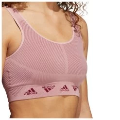 Adidas - Women's Aeroknit Training Designed4Training - Sports Bra -Outdoor sportswear adidas womens aeroknit training designed4training sports bra detail 6