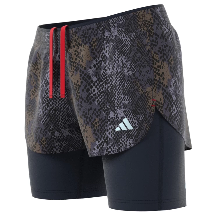 Adidas - Women's Fast 2In1 AOP - Running Shorts