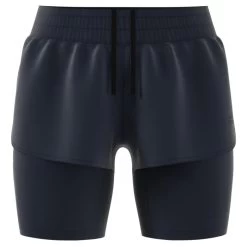 Adidas - Women's Reebok Identity 3-Bars Two-In-One - Running Shorts