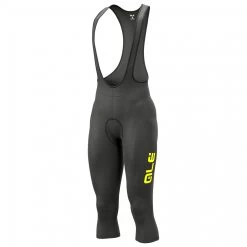 ALE Alé - Solid Winter Knickers W/ Bibs - Cycling Bottoms -Outdoor sportswear ale solid winter knickers w bibs cycling bottoms 1