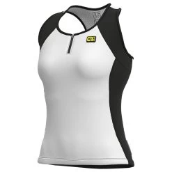 ALE Alé - Women's Color Block Top Solid - Cycling Singlet -Outdoor sportswear ale womens color block top solid cycling singlet 1