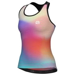 ALE Alé - Women's Pragma Onda Tank Top - Cycling Singlet -Outdoor sportswear ale womens pragma onda tank top cycling singlet 2