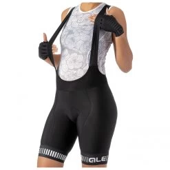 ALE Alé - Women's Strada Bibshorts - Cycling Bottoms -Outdoor sportswear ale womens strada bibshorts cycling bottoms 2