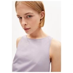 ARMEDANGELS - Women's Carlottaa Mercerized - Top -Outdoor sportswear armedangels womens carlottaa mercerized top detail 5