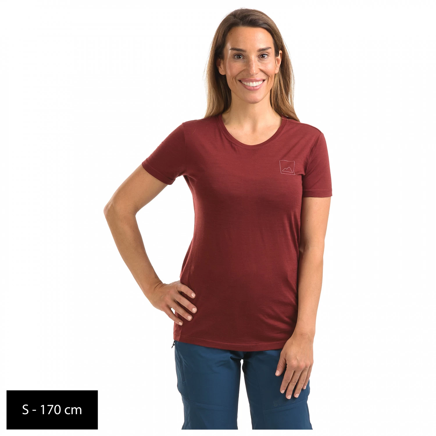Bergfreunde.de - Women's Merino150 Bergfreunde Outline T-Shirt - Merino Shirt 6 Bergfreunde.de - Women's Merino150 Bergfreunde Outline T-Shirt - Merino Shirt - Image 4