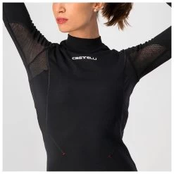 Castelli - Women's Flanders 2 Warm Long Sleeve - Cycling Undershirt -Outdoor sportswear castelli womens flanders 2 warm long sleeve cycling undershirt detail 4