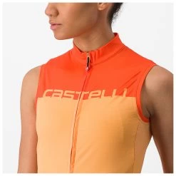 Castelli - Women's Velocissima Sleeveless - Cycling Singlet -Outdoor sportswear castelli womens velocissima sleeveless cycling singlet detail 5