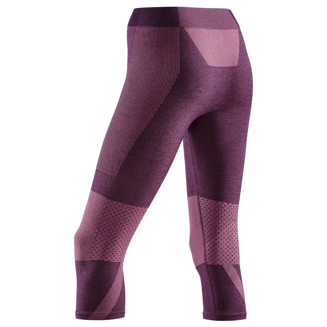 CEP - Women's Ski Touring 3/4 Base Tights - 3/4 Underpants 4 CEP - Women's Ski Touring 3/4 Base Tights - 3/4 Underpants - Image 2