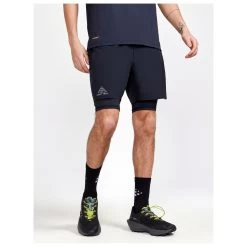 Craft - Pro Trail 2In1 Shorts - Running Shorts 12 Craft - Pro Trail 2In1 Shorts - Running Shorts -Outdoor sportswear craft pro trail 2in1 shorts running shorts detail 5