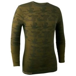 Deerhunter - Camou Wool Underwear Shirt - Merino Base Layer