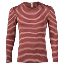 Engel - Striped L/S Shirt - Merino Base Layer