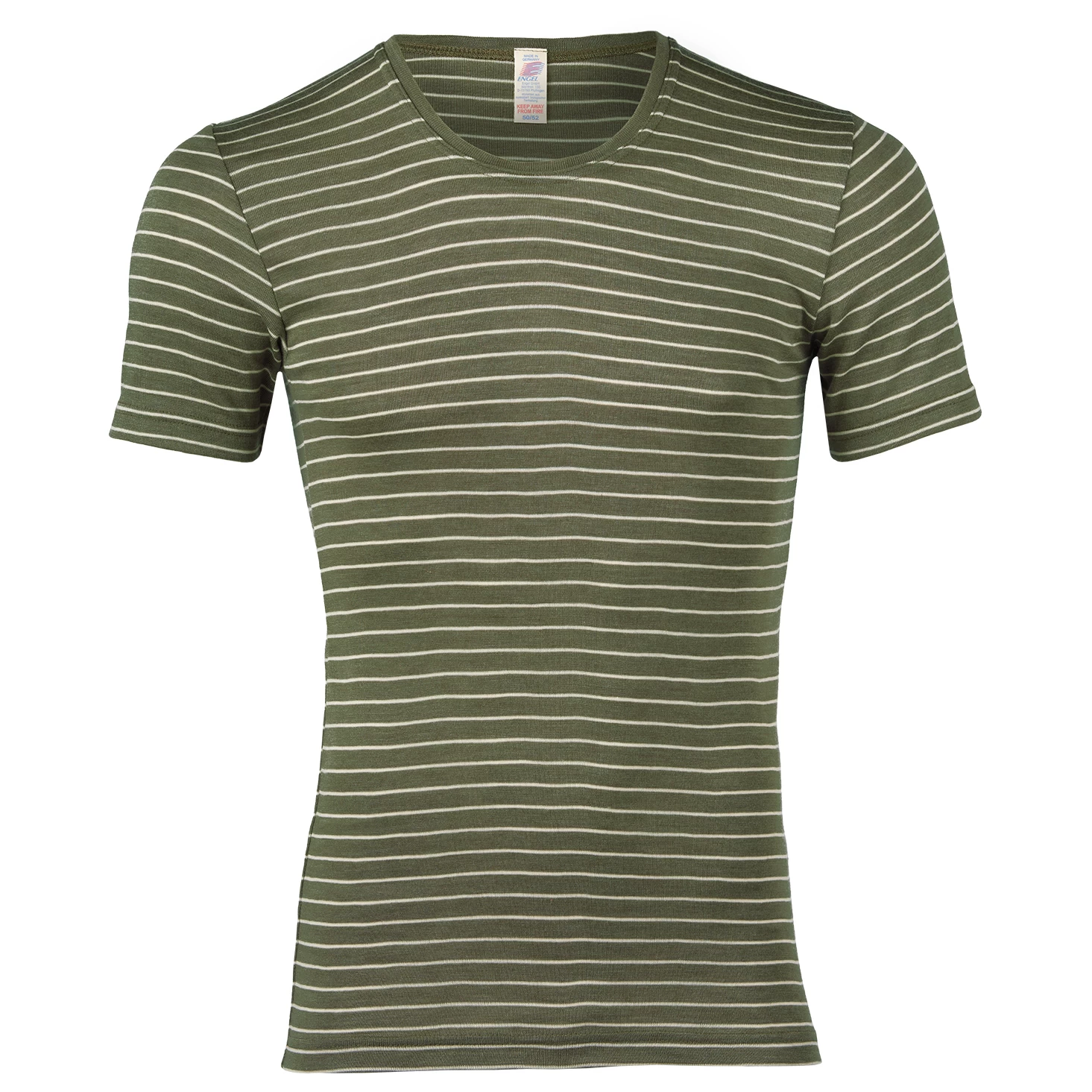 Engel - Striped S/S Shirt - Merino Base Layer 3 Engel - Striped S/S Shirt - Merino Base Layer