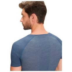 Falke - Wool Tech-Light Singlet S/S - Merino Base Layer -Outdoor sportswear falke wool tech light singlet s s merino base layer detail 5