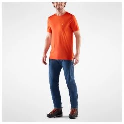 FJÄLLRÄVEN Fjällräven - Bergtagen Thinwool S/S - Merino Base Layer 10 FJÄLLRÄVEN Fjällräven - Bergtagen Thinwool S/S - Merino Base Layer -Outdoor sportswear fjaellraeven bergtagen thinwool s s merino base layer detail 3