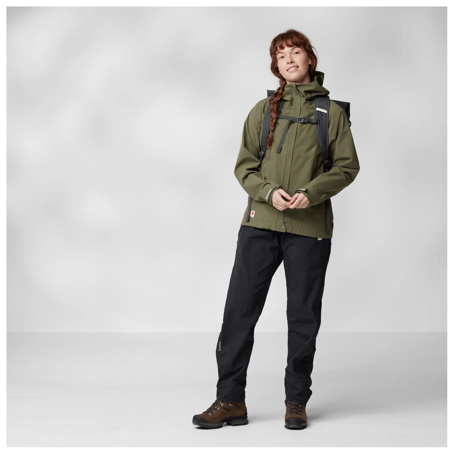 FJÄLLRÄVEN Fjällräven - Women's HC Hydratic Trail Trousers - Waterproof Trousers 5 FJÄLLRÄVEN Fjällräven - Women's HC Hydratic Trail Trousers - Waterproof Trousers - Image 3