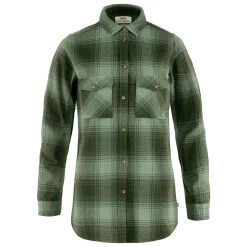 FJÄLLRÄVEN Fjällräven - Women's Övik Twill Shirt L/S - Shirt -Outdoor sportswear fjaellraeven womens oevik twill shirt l s shirt 1