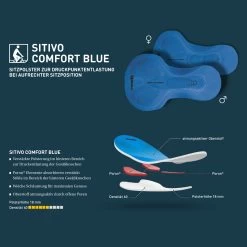 Gonso - Sitivo Blue Bib - Cycling Bottoms 9 Gonso - Sitivo Blue Bib - Cycling Bottoms -Outdoor sportswear gonso sitivo blue bib cycling bottoms detail 3