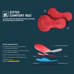 Gonso - Women's Sitivo Red - Cycling Bottoms -Outdoor sportswear gonso womens sitivo red cycling bottoms detail 4