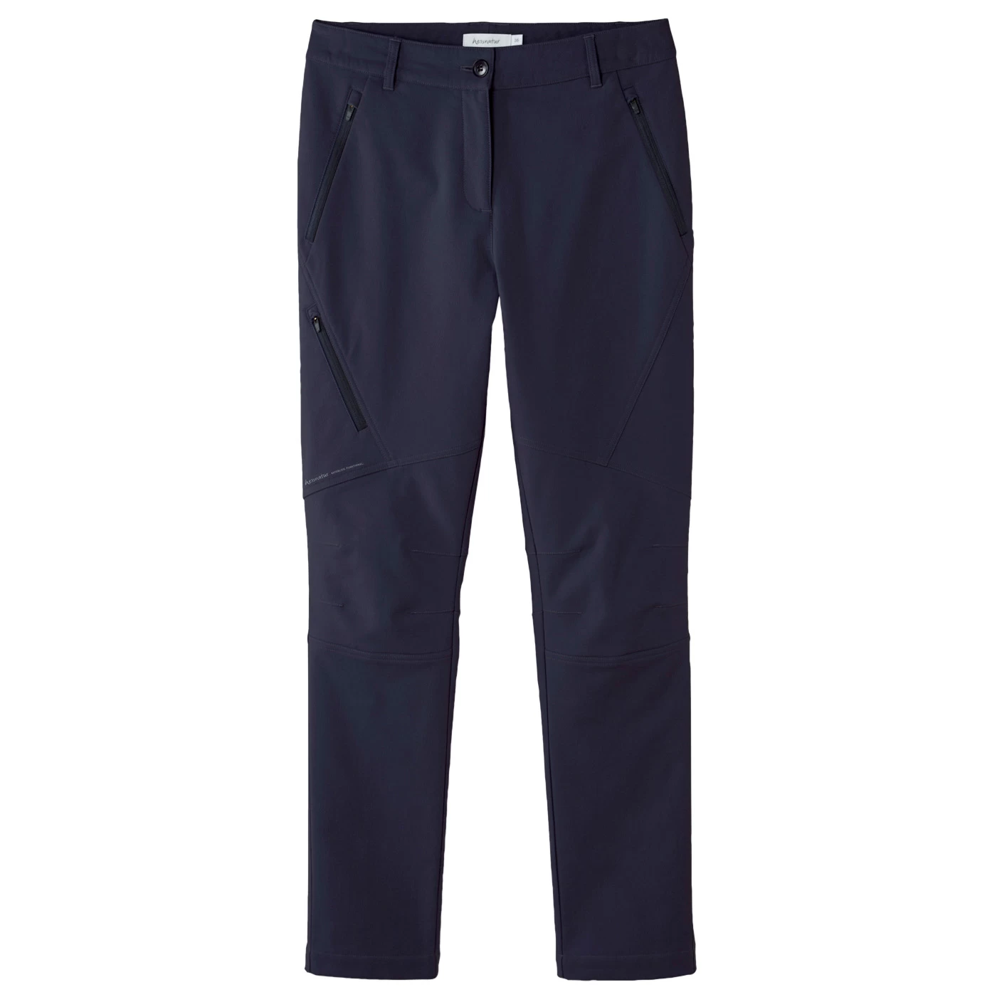 Hessnatur - Women's Organic Cotton Softshell Pants Slim Fit - Walking Trousers 3 Hessnatur - Women's Organic Cotton Softshell Pants Slim Fit - Walking Trousers