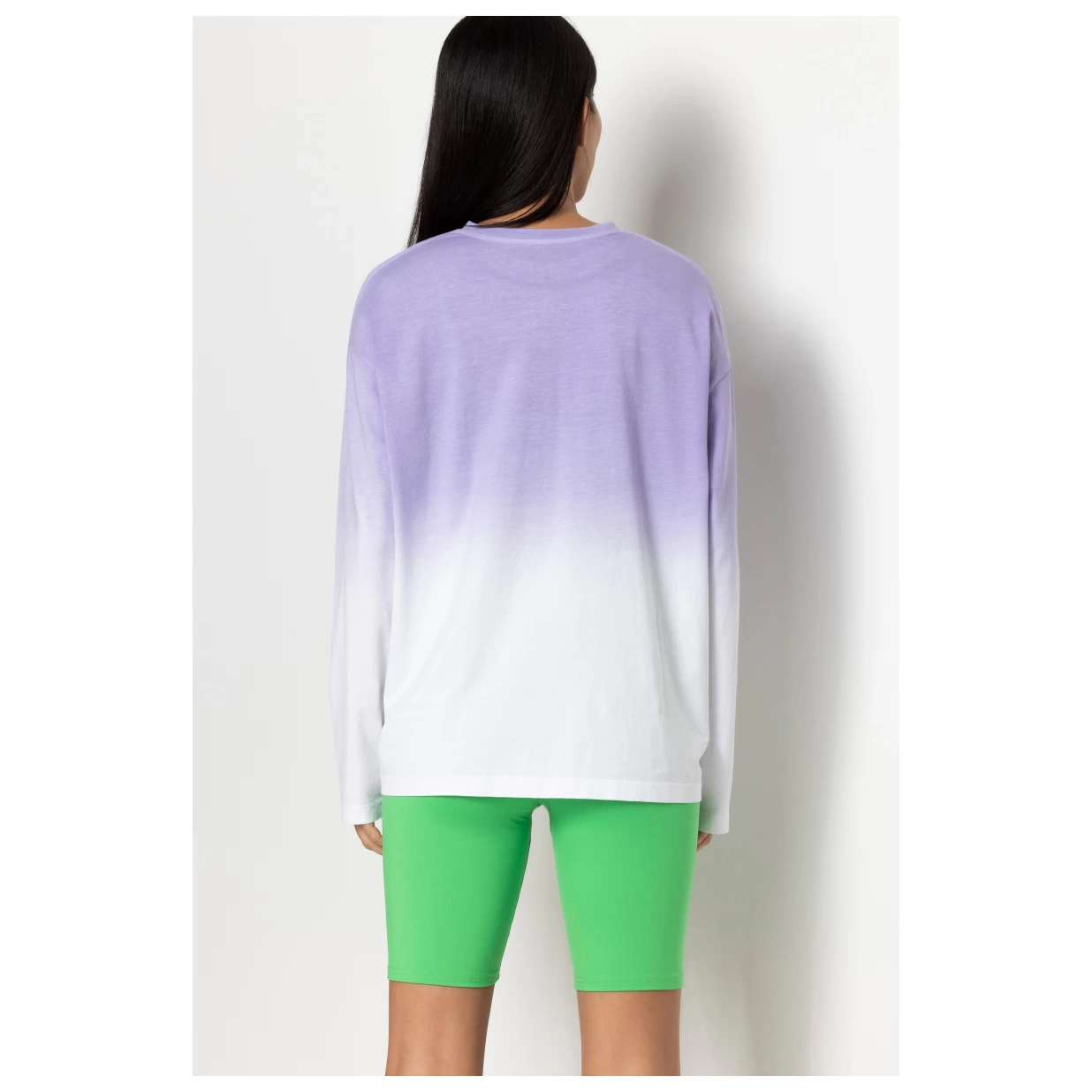 Hey Honey - Women's Long Sleeve Tie Dye - Yoga Shirt 4 Hey Honey - Women's Long Sleeve Tie Dye - Yoga Shirt - Image 2