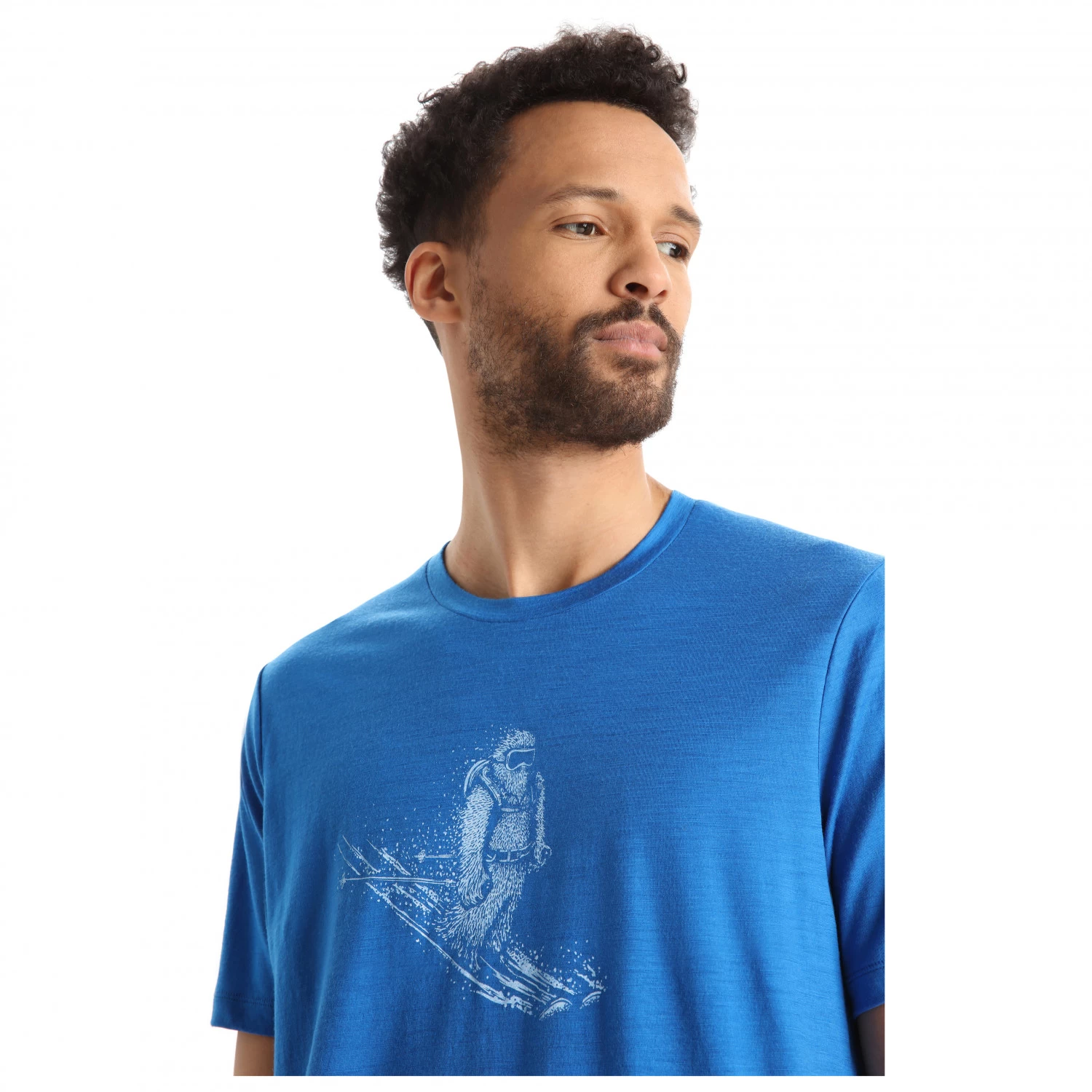 Icebreaker - Tech Lite II S/S Tee Skiing Yeti - Merino Shirt 7 Icebreaker - Tech Lite II S/S Tee Skiing Yeti - Merino Shirt - Image 5