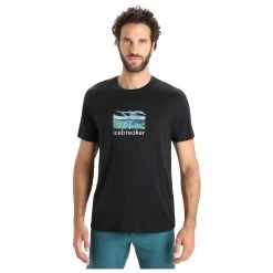 Icebreaker - Tech Lite II S/S Tee Trailhead - Merino Shirt -Outdoor sportswear icebreaker tech lite ii s s tee trailhead merino shirt detail 3