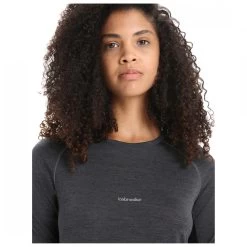 Icebreaker - Women's 125 Zoneknit S/S Crewe - Merino Base Layer -Outdoor sportswear icebreaker womens 125 zoneknit s s crewe merino base layer detail 5