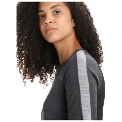 Icebreaker - Women's 125 Zoneknit S/S Crewe - Merino Base Layer -Outdoor sportswear icebreaker womens 125 zoneknit s s crewe merino base layer detail 6