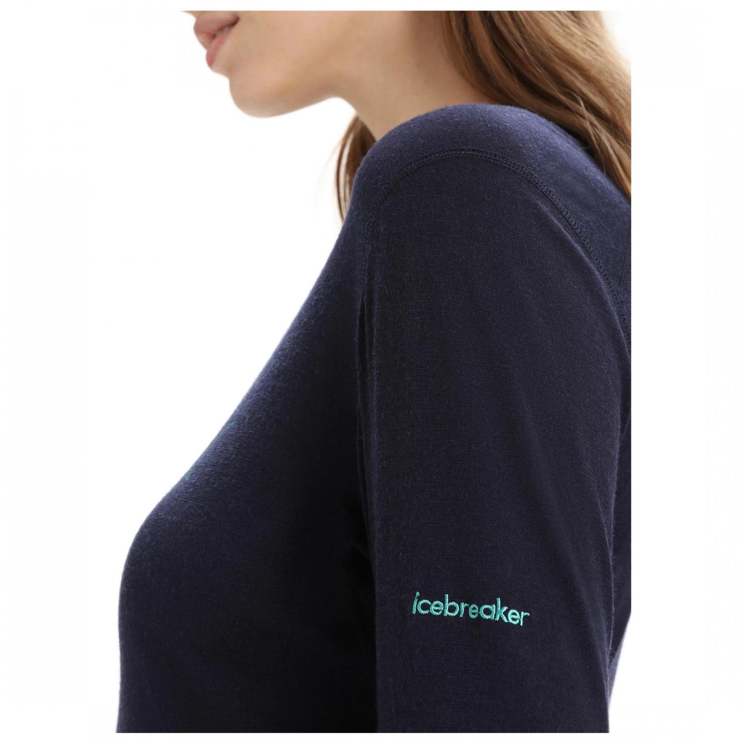 Icebreaker - Women's 200 Oasis L/S Crewe Moon Phase - Merino Base Layer 8 Icebreaker - Women's 200 Oasis L/S Crewe Moon Phase - Merino Base Layer - Image 6