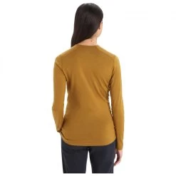Icebreaker - Women's 200 Oasis L/S Crewe Ski Circle - Merino Base Layer -Outdoor sportswear icebreaker womens 200 oasis l s crewe ski circle merino base layer detail 3