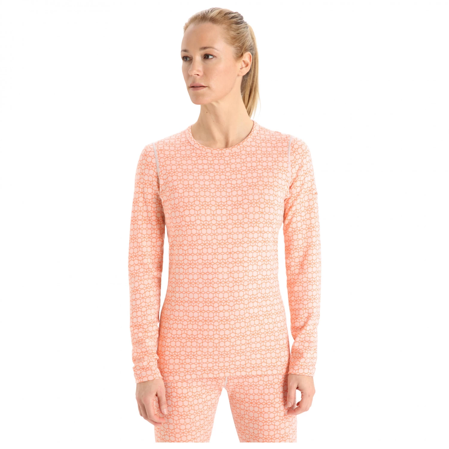 Icebreaker - Women's 250 Vertex L/S Crewe Alpine Geo - Merino Base Layer 4 Icebreaker - Women's 250 Vertex L/S Crewe Alpine Geo - Merino Base Layer - Image 2