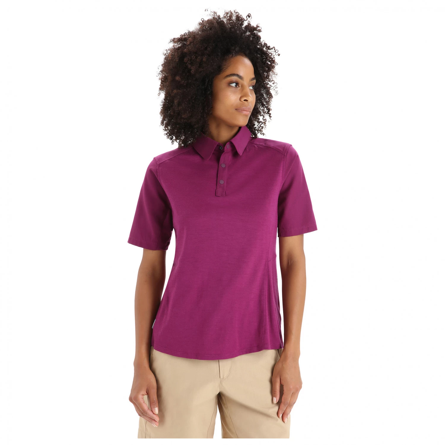 Icebreaker - Women's Hike S/S Top - Polo Shirt 5 Icebreaker - Women's Hike S/S Top - Polo Shirt - Image 3