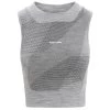 Icebreaker - Women's Zoneknit Cropped Bra-Tank Geodetic - Sports Bra 2 Icebreaker - Women's Zoneknit Cropped Bra-Tank Geodetic - Sports Bra -Outdoor sportswear icebreaker womens zoneknit cropped bra tank geodetic sports bra