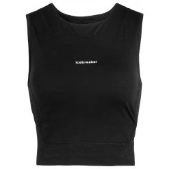 Icebreaker - Women's Zoneknit Cropped Bra-Tank - Top 13 Icebreaker - Women's Zoneknit Cropped Bra-Tank - Top -Outdoor sportswear icebreaker womens zoneknit cropped bra tank top 1