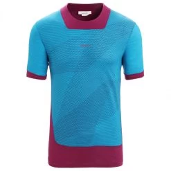 Icebreaker - Zoneknit S/S Tee Geodetic - Merino Base Layer