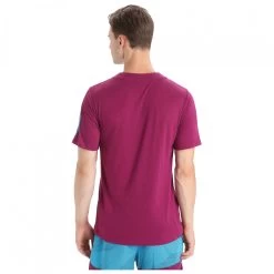Icebreaker - Zoneknit S/S Tee Geodetic - Merino Base Layer -Outdoor sportswear icebreaker zoneknit s s tee geodetic merino base layer detail 4