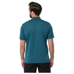 Jack Wolfskin - Pack & Go Polo - Polo Shirt -Outdoor sportswear jack wolfskin pack go polo polo shirt detail 3