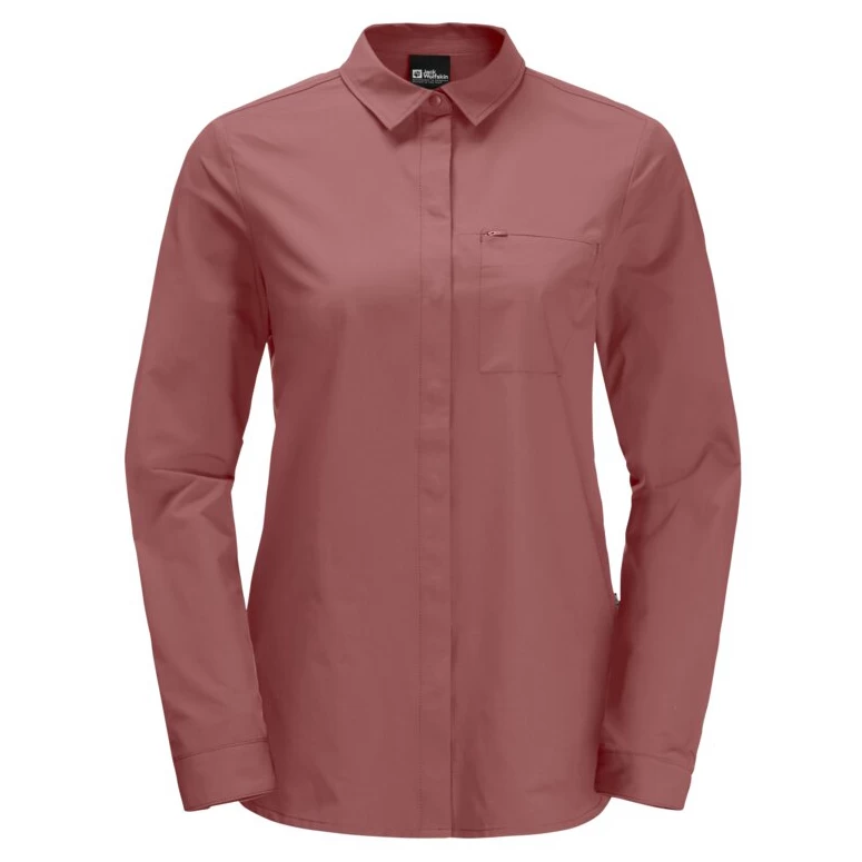 Jack Wolfskin - Women's Light Wander L/S Shirt - Blouse 7 Jack Wolfskin - Women's Light Wander L/S Shirt - Blouse - Image 5