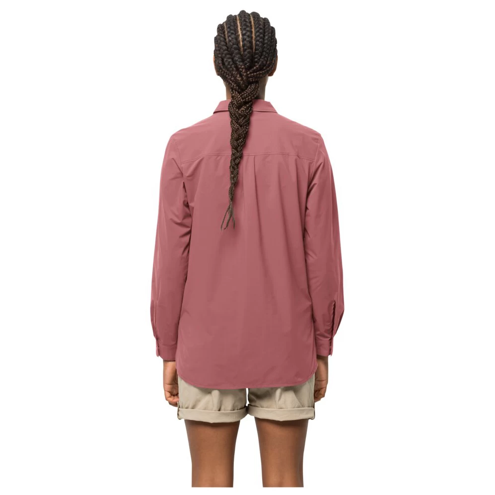 Jack Wolfskin - Women's Light Wander L/S Shirt - Blouse 5 Jack Wolfskin - Women's Light Wander L/S Shirt - Blouse - Image 3