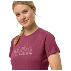 Jack Wolfskin - Women's Morobbia Vent T - Cycling Jersey -Outdoor sportswear jack wolfskin womens morobbia vent t cycling jersey detail 4