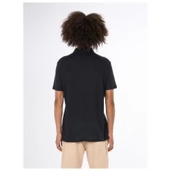 KnowledgeCotton Apparel - Linen Polo - Polo Shirt -Outdoor sportswear knowledgecotton apparel linen polo polo shirt detail 4
