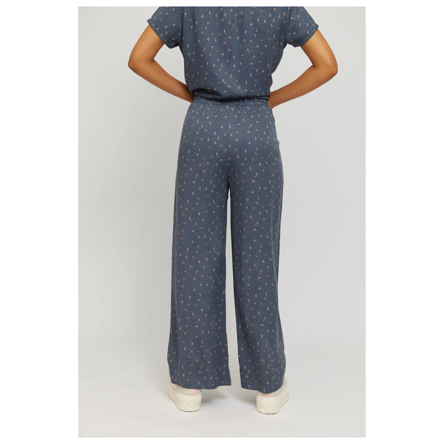 Mazine - Women's Cherry Printed Pants - Casual Trousers 5 Mazine - Women's Cherry Printed Pants - Casual Trousers - Image 3