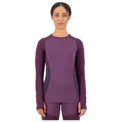 Mons Royale - Women's Olympus L/S - Merino Base Layer -Outdoor sportswear mons royale womens olympus l s merino base layer detail 3