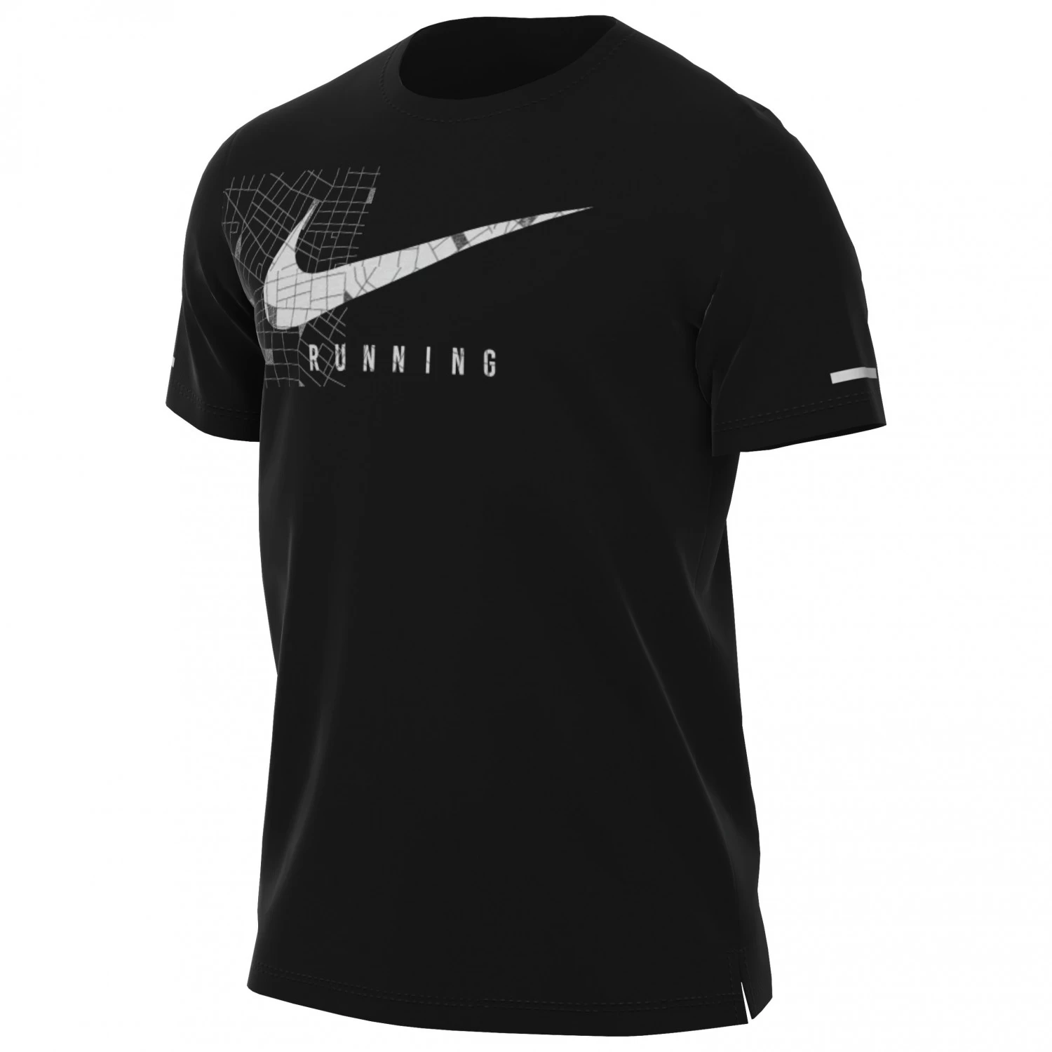 Nike - Dri-Fit UV Miler Run Division S/S Graphic Top - Running Shirt 5 Nike - Dri-Fit UV Miler Run Division S/S Graphic Top - Running Shirt - Image 3