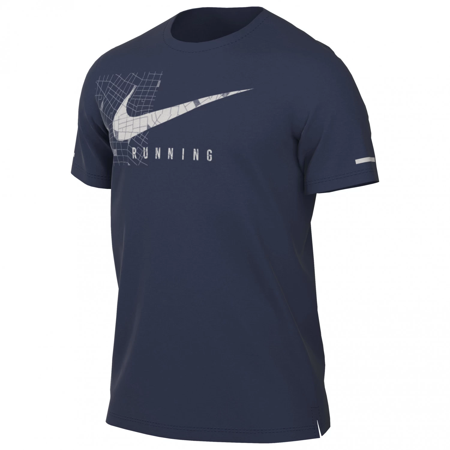 Nike - Dri-Fit UV Miler Run Division S/S Graphic Top - Running Shirt 6 Nike - Dri-Fit UV Miler Run Division S/S Graphic Top - Running Shirt - Image 4