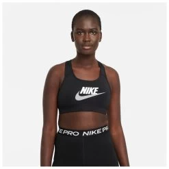 Nike - Women's Dri-Fit Swoosh Medium-Support Graphic - Sports Bra -Outdoor sportswear nike womens dri fit swoosh medium support graphic sports bra detail 3