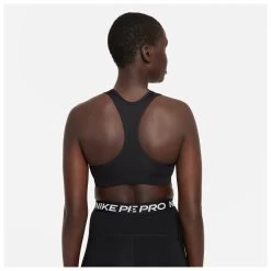 Nike - Women's Dri-Fit Swoosh Medium-Support Graphic - Sports Bra -Outdoor sportswear nike womens dri fit swoosh medium support graphic sports bra detail 4