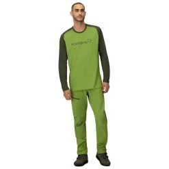 Norrøna - Fjørå Equaliser Lightweight Long Sleeve - Cycling Jersey -Outdoor sportswear norroena fjoeraa equaliser lightweight long sleeve cycling jersey detail 3